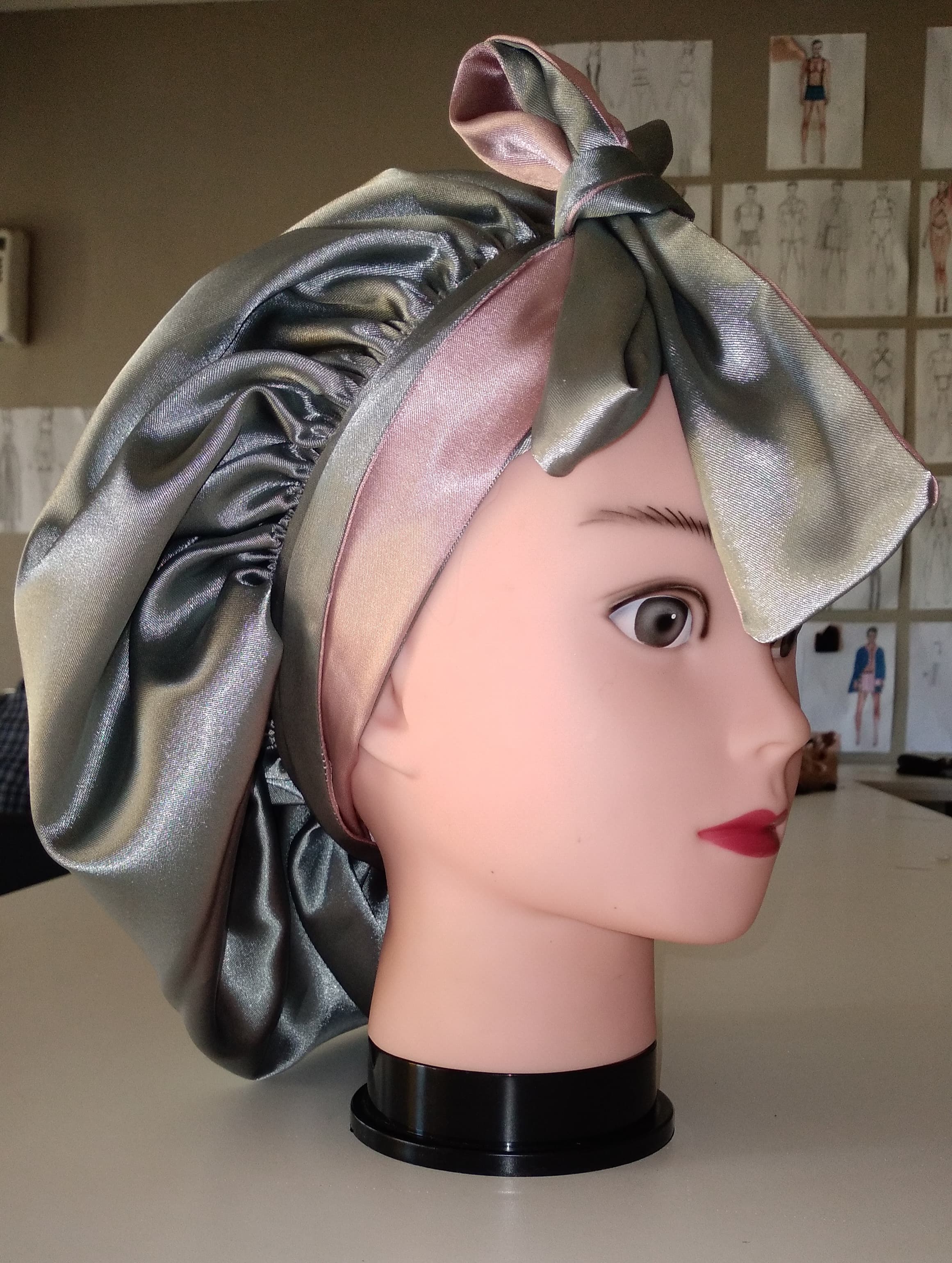 Luxury Satin Robe - Bold Couture