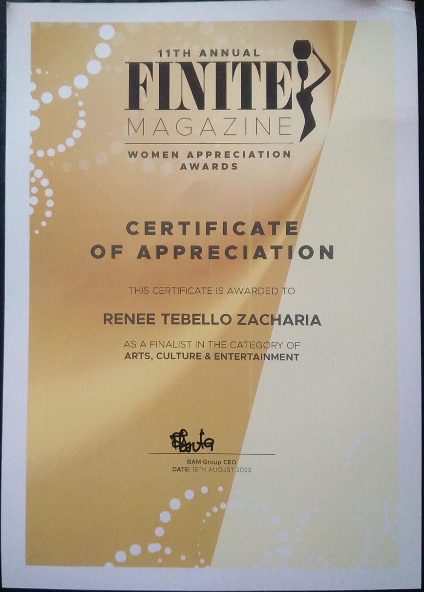 Finite Magazine Award