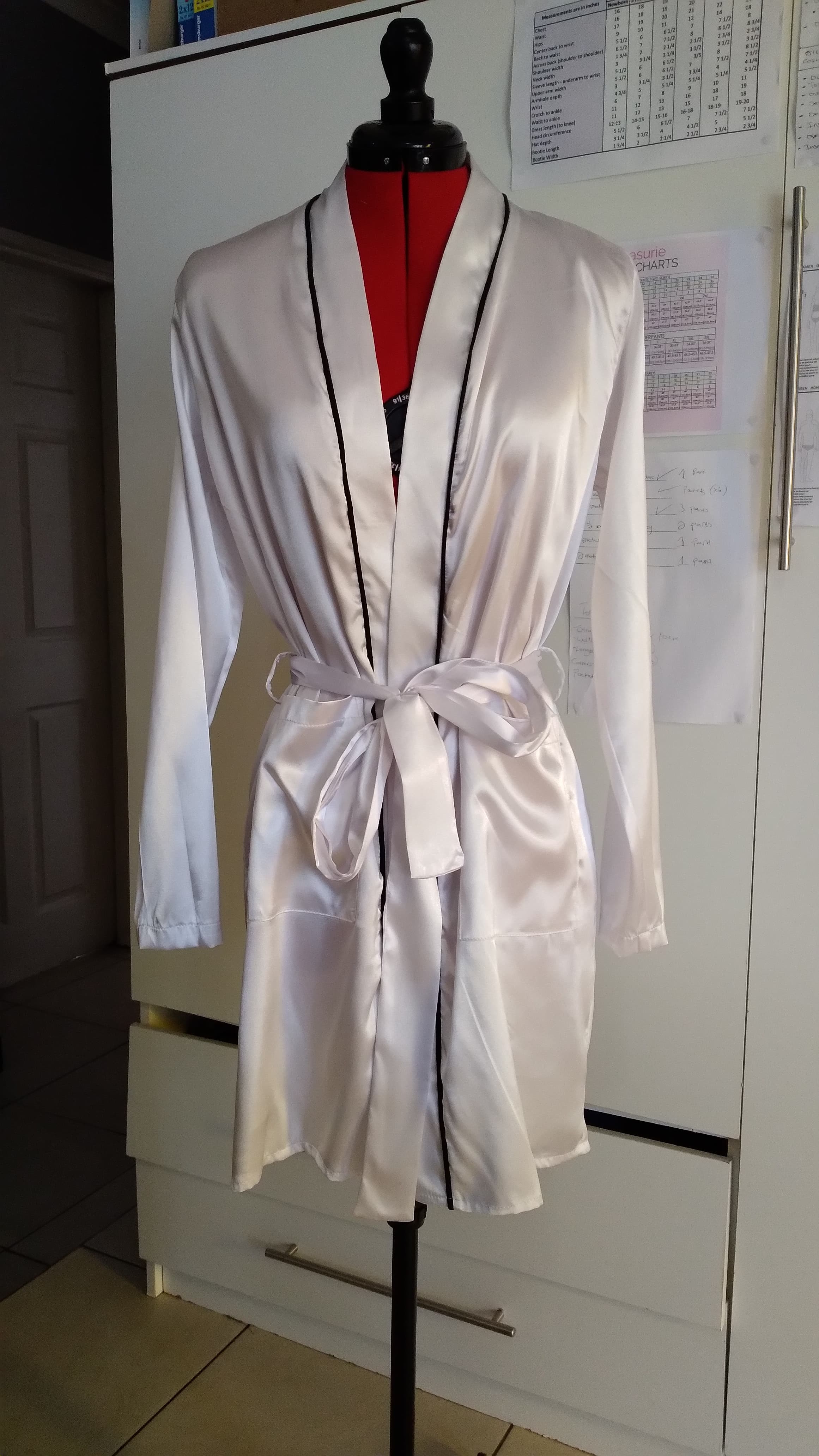 Luxury Satin Robe - Bold Couture